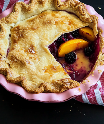 Bobby Flay Peach-Blackberry Pie