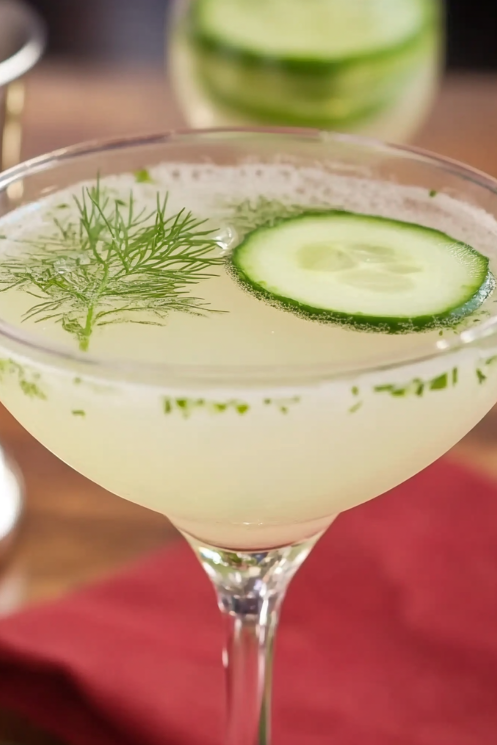 Bobby Flay Cucumber Lime Martini