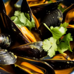 Bobby Flay Thai Red Curry Mussels