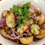 French Style Grilled Potato Salad