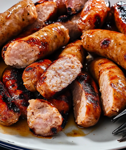 Beer-Simmered Bratwurst