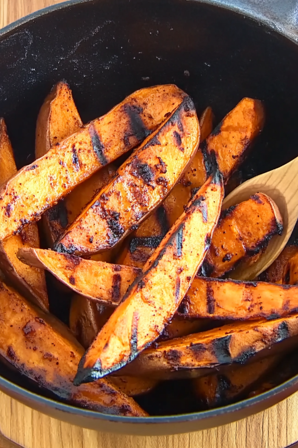 Grilled Sweet Potato Wedges