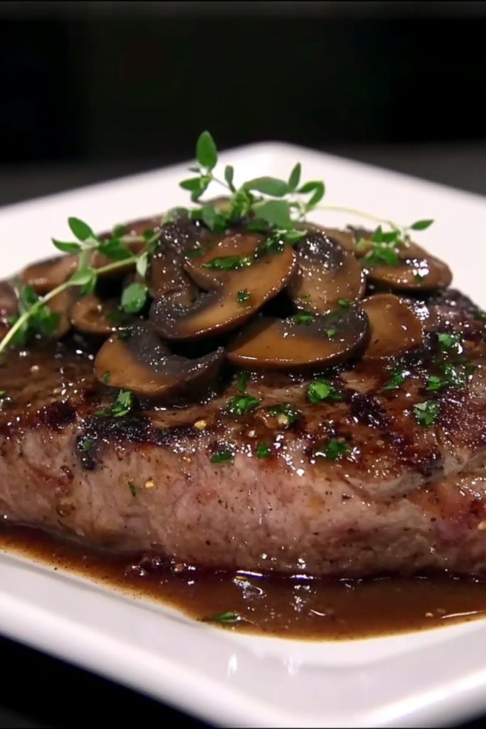 Bobby Flay Tenderloin of Beef in Mushroom, Mustard and Red Wine Sauce