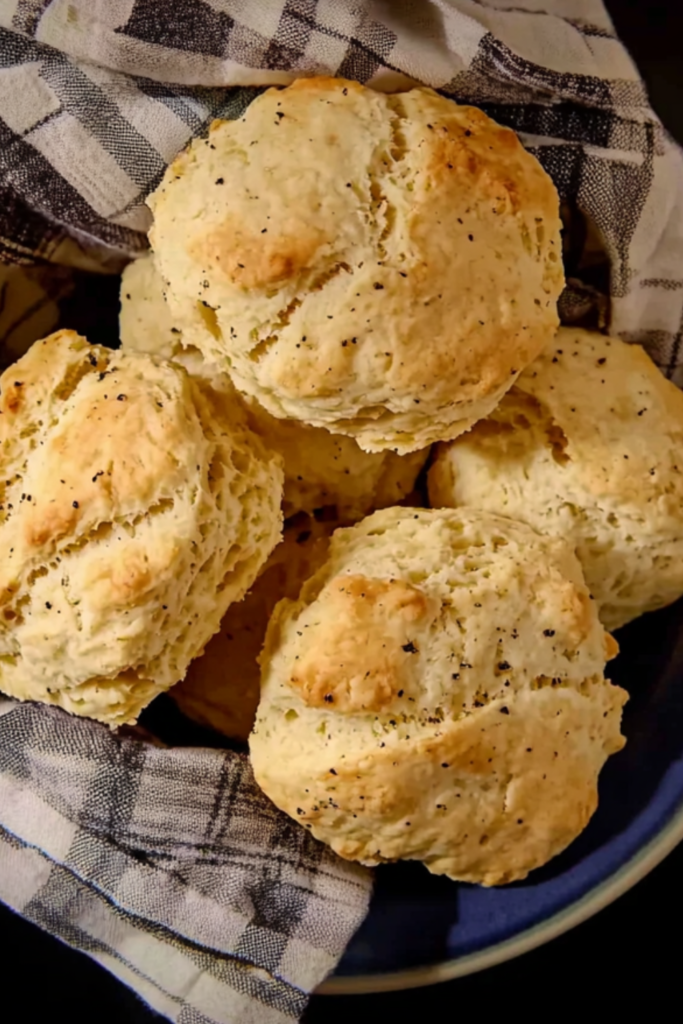 Bobby Flay Buttermilk Biscuits with Butter and Honey